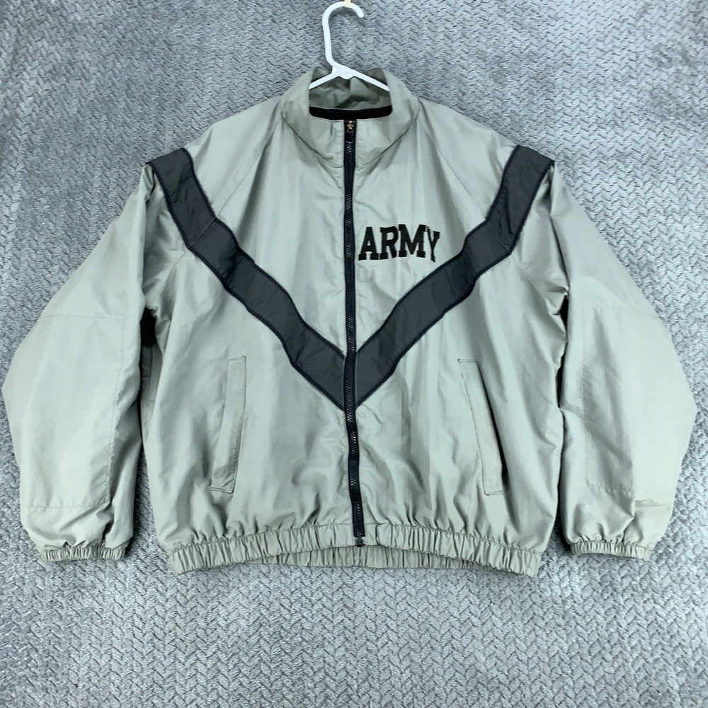 US Army‎ JWOD Skilcraft Jacket Windbreaker IPFU Small w / Sleeve Vent